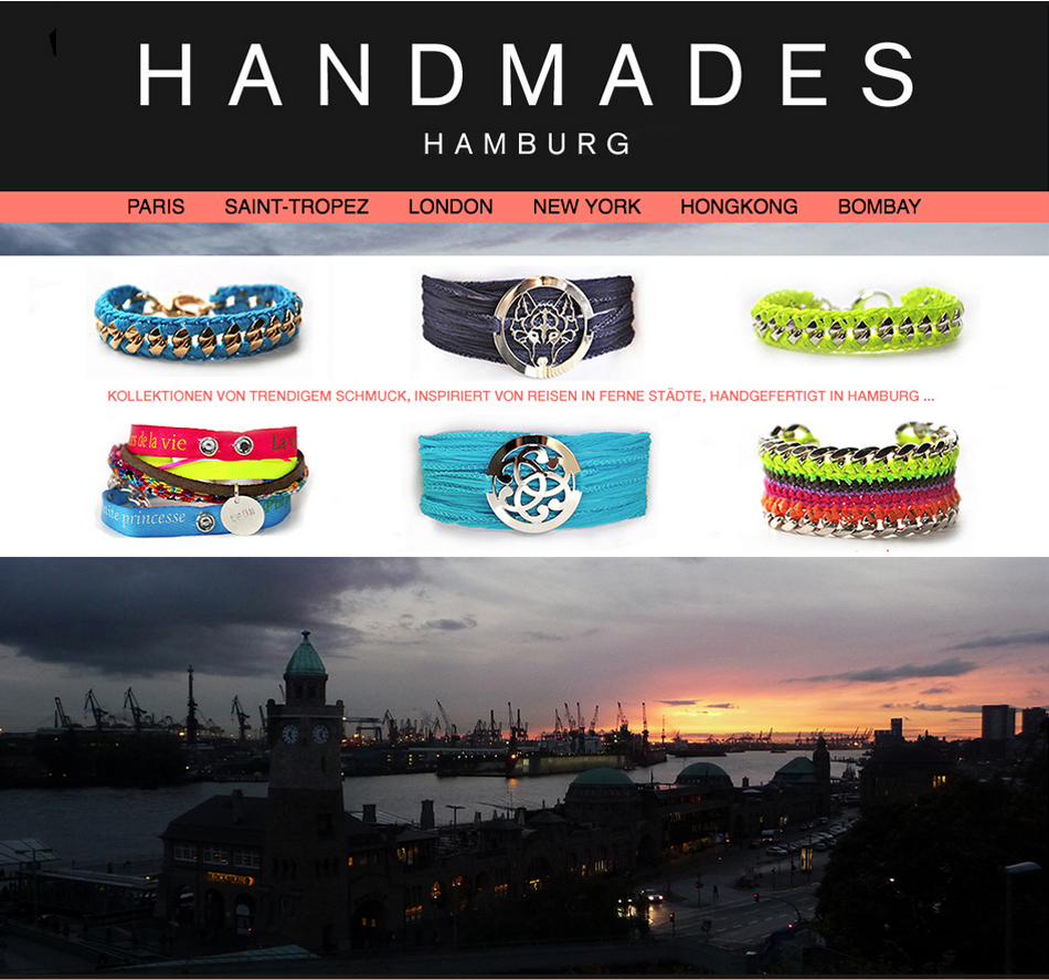 Handmades Hamburg Website